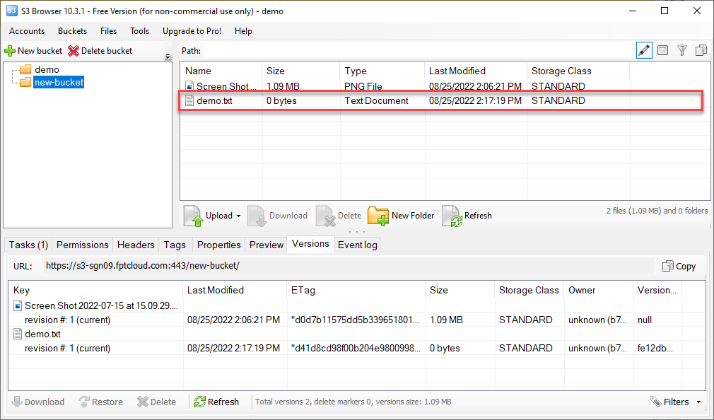 User guide FPT Object Storage 30