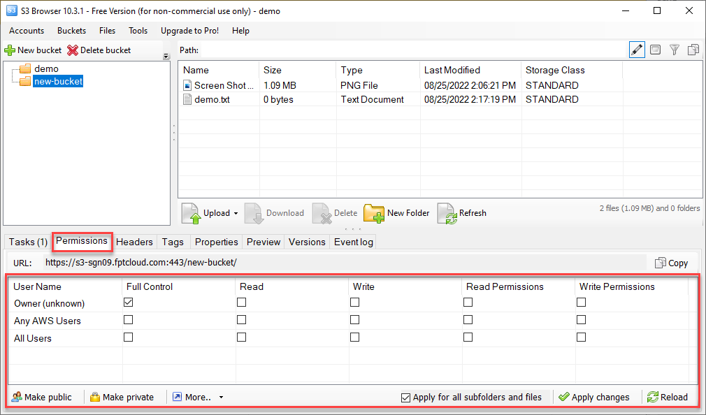 User guide FPT Object Storage 38