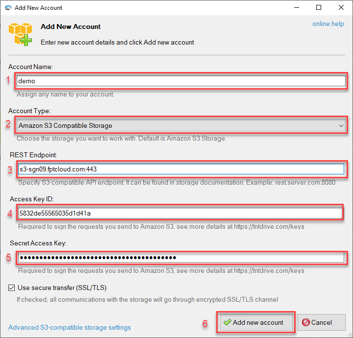 User guide FPT Object Storage 56