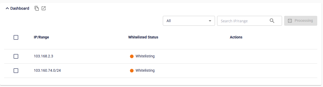 Add whitelisted IP 2