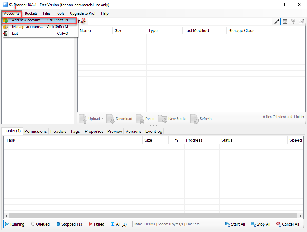 User guide FPT Object Storage 16