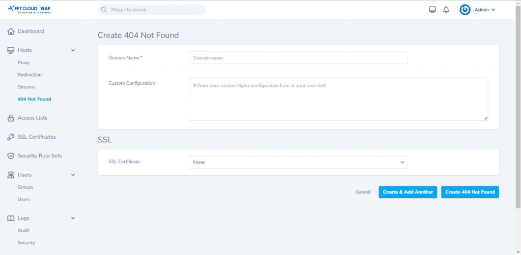Userguide FPT WAF 2022 33