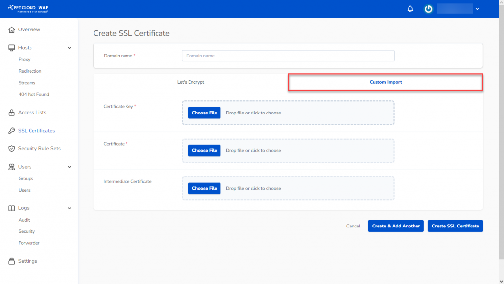 Userguide FPT WAF 2022 40