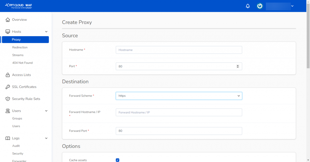 Userguide FPT WAF 2022 6