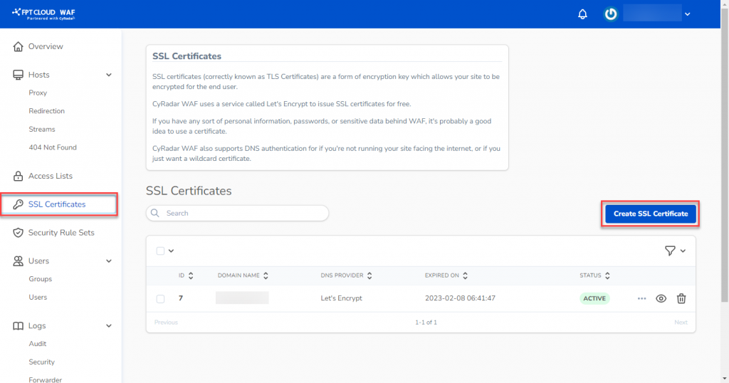 Userguide FPT WAF 2022 7